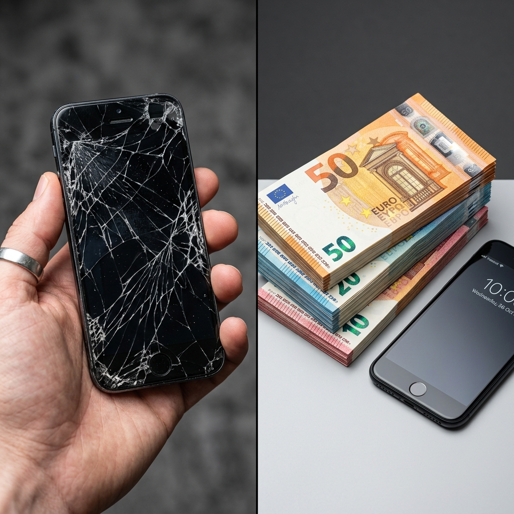 Display kaputt: Lohnt sich die Reparatur noch oder solltest du besser verkaufen?